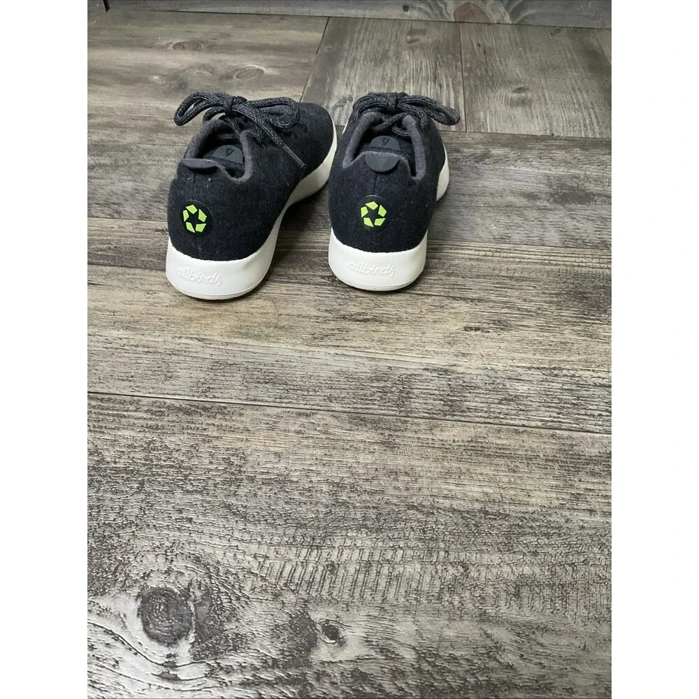 EUC Allbirds Wool Runner High Top Size W8/Dark Gray Casual Sneakers